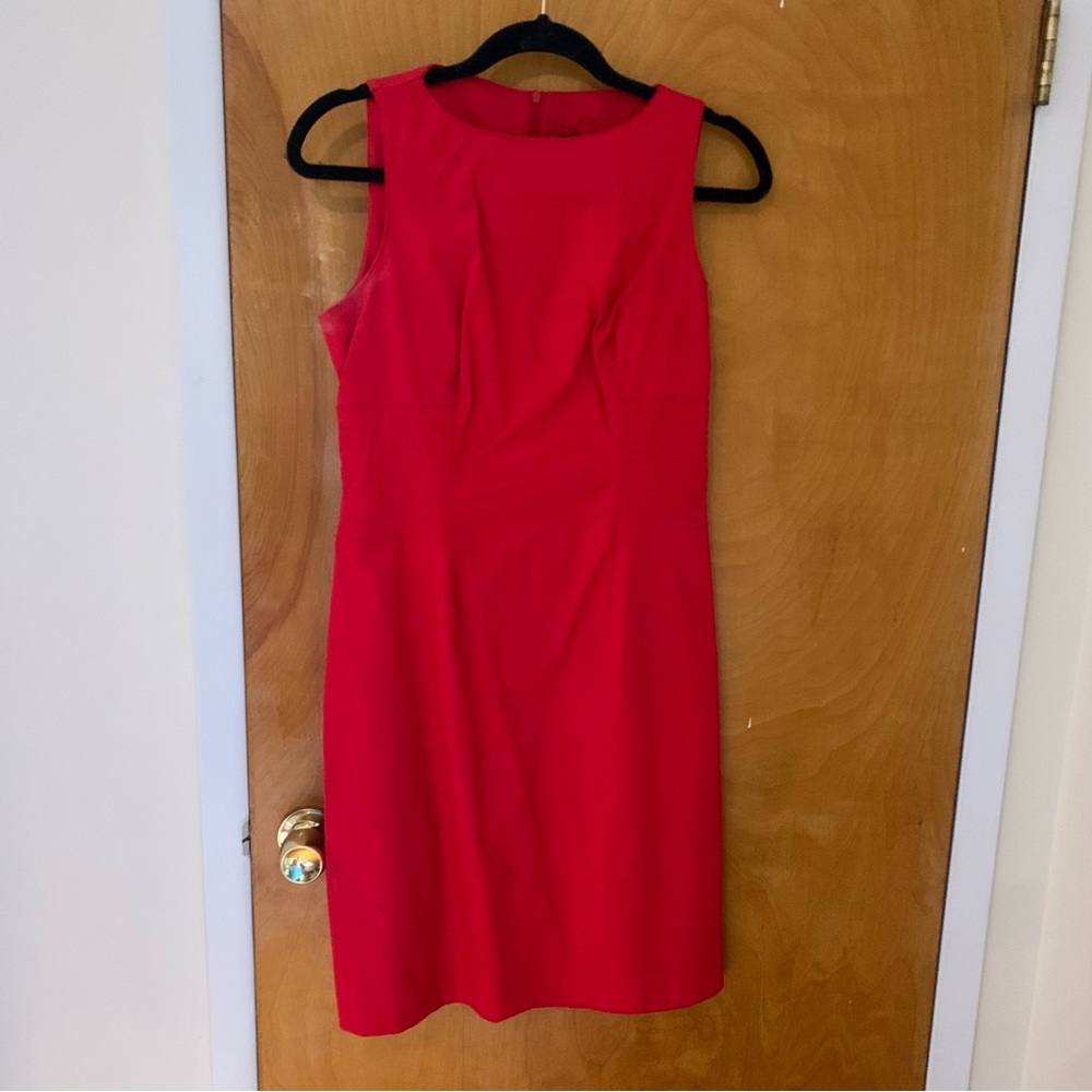 Red dress